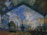 Monet, Claude Oscar - The Saint-Lazare Station